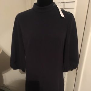 Ann Taylor. Navy Blue Dress
